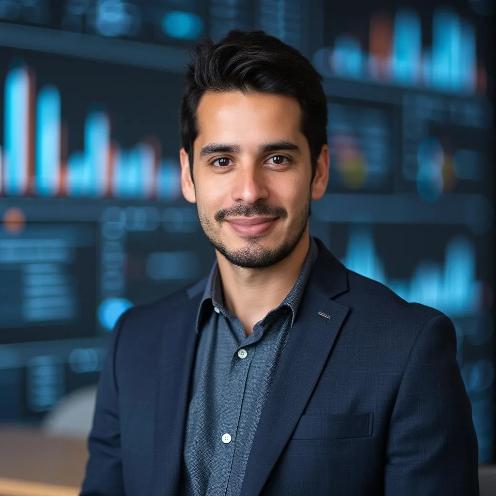 Foto de Mateo Vega, Jefe de Ciencia de Datos